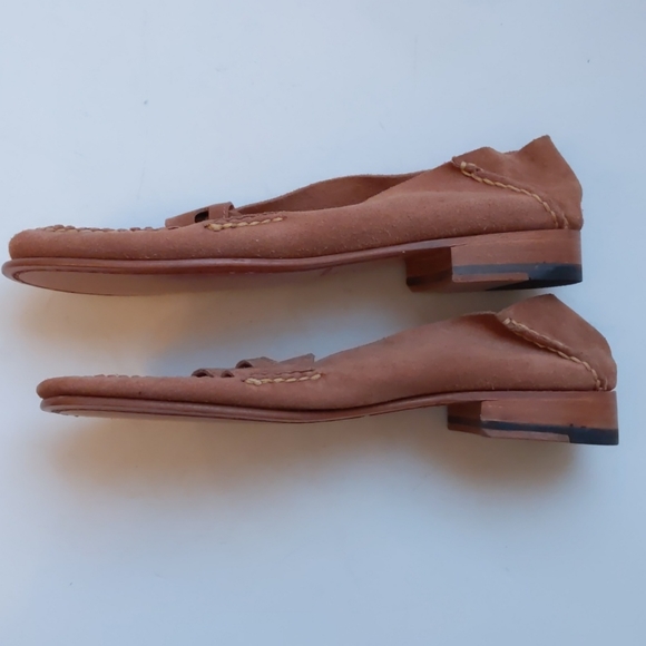 Antonio Garcia handcrafted suede loafers-sz 7 - Picture 4 of 7